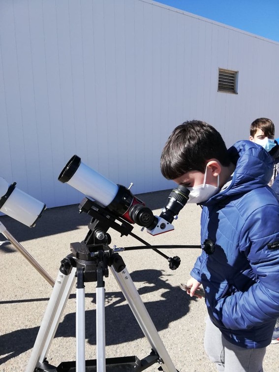 Visitas de Centros Educativos en el Observatorio de Calar Alto 2022